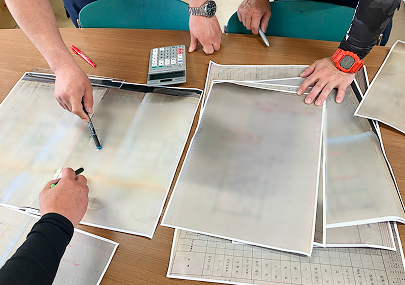 工事計画・見積もりの作成